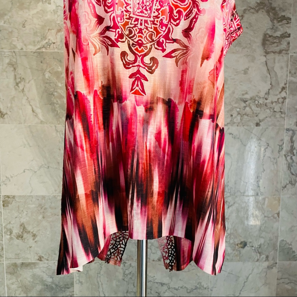 World Unity Boho Rhinestone Tank Top - Picture 3 of 8